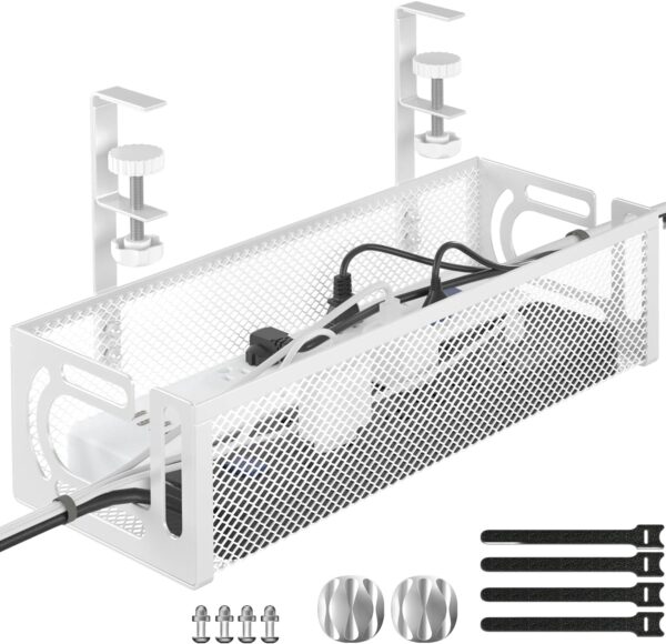 Under Desk Cable Management Tray