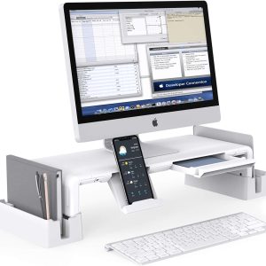 Monitor Stand with Storage Functions